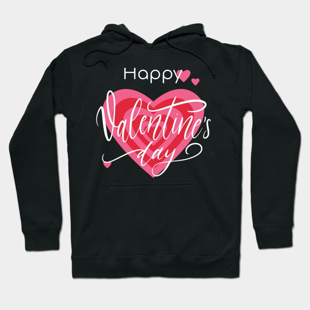 Happy Valentines Day Hoodie by DPattonPD